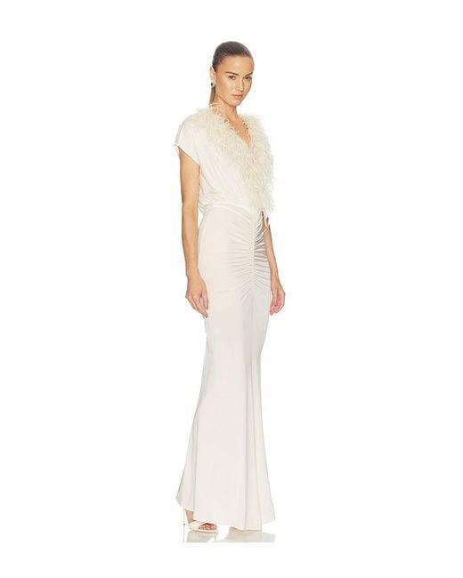 ROBE DRESS en Cream LAPOINTE en coloris White