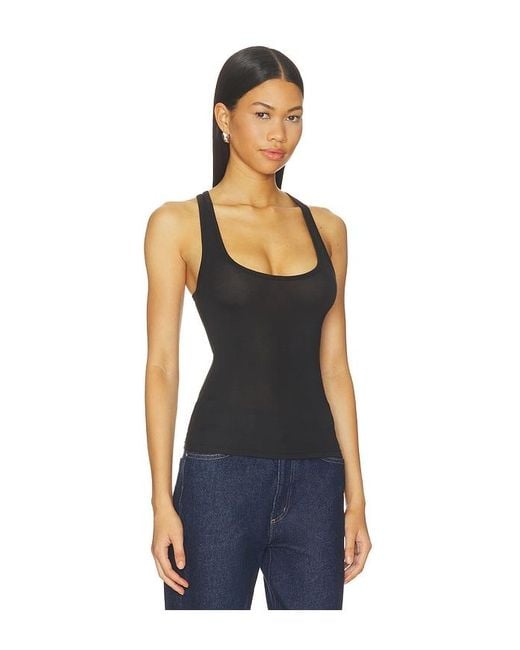 GRLFRND Blue Essential Racerback Tank