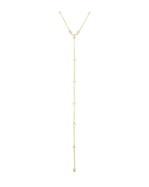 Lili Claspe White Aurora Lariat