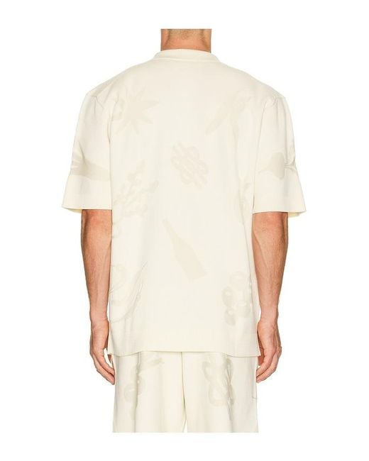 Filling Pieces Natural Breaking Bread Knit Shirt for men