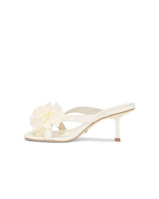 Raye White Flor Heel