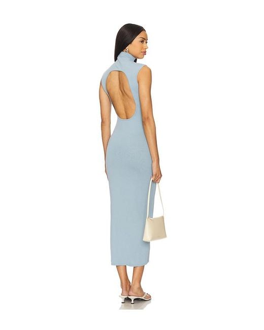 Camila Coelho Phoebe Midi Knit Dress White