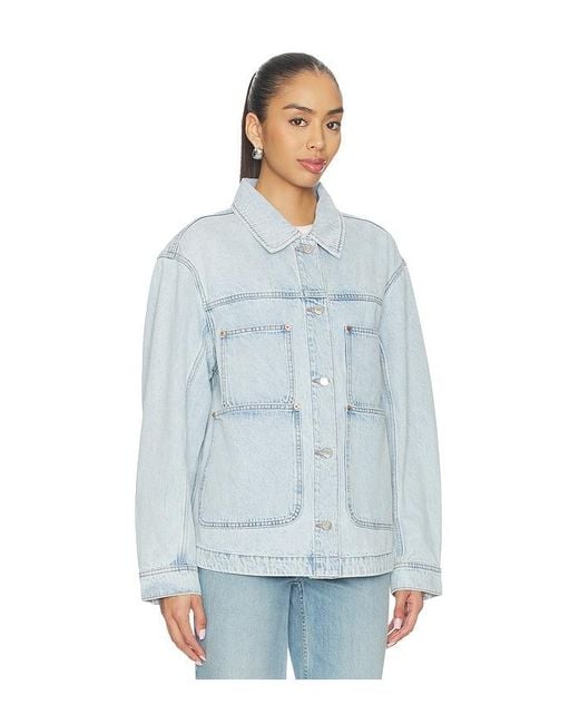 Pistola Blue Karlee Chore Jacket