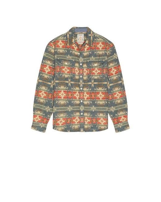 Faherty Brand Overshirt Doug Good Feather in Multicolor für Herren