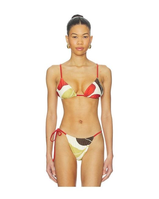 Sir Multicolor Julietta String Triangle Bikini Top