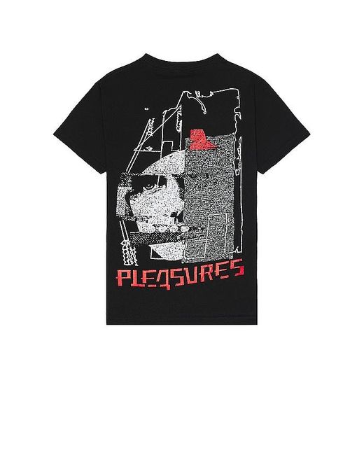 Logic t-shirt Pleasures de hombre de color Black