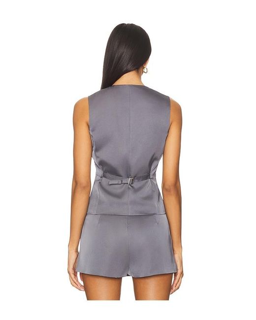 ALL THE WAYS Blue Betty Vest Top