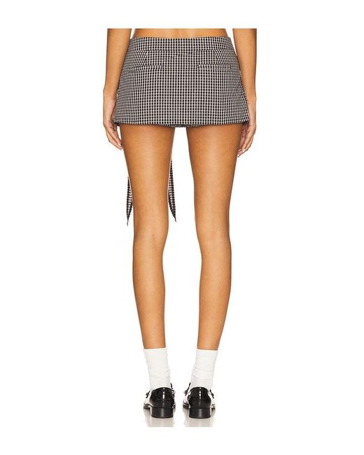 Lioness Gray Kensington Mini Skort