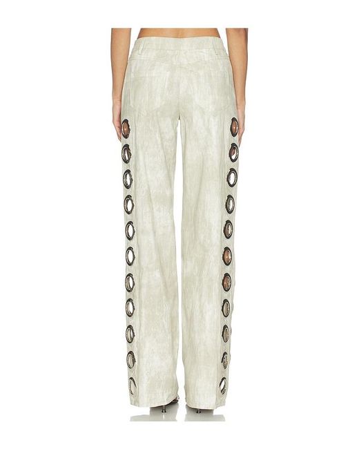 BY.DYLN White Archer Jeans