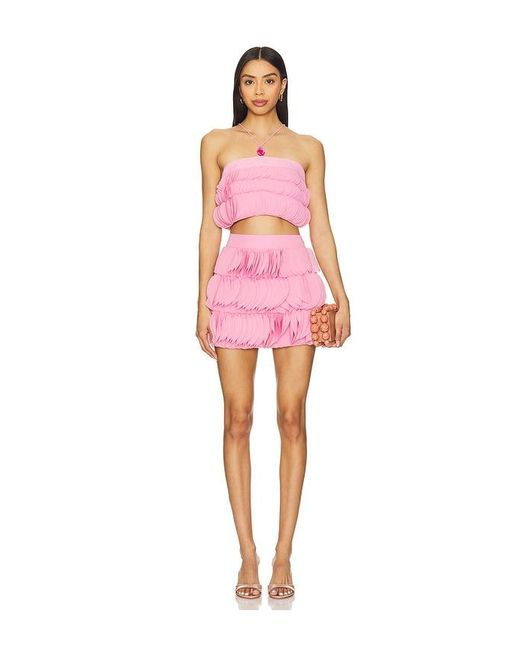AMUR Pink Rock Mit Fransen Jazzlyn