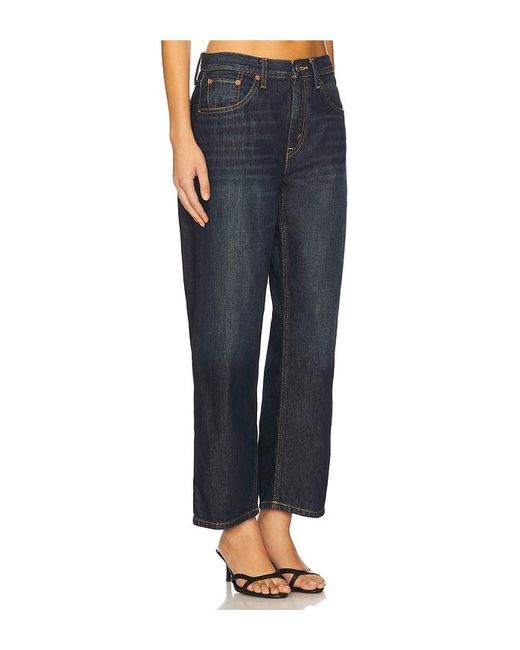Pierna Ancha Ollie En Color Denim-Dark Talla (También En 25, 26, 27, 29, 30, 32) Re/done de color Blue