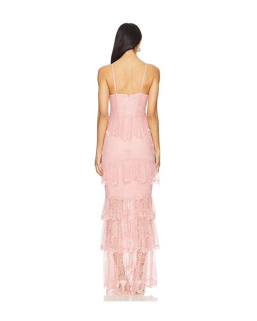 MAJORELLE Multicolor Zelda Fitz Gown