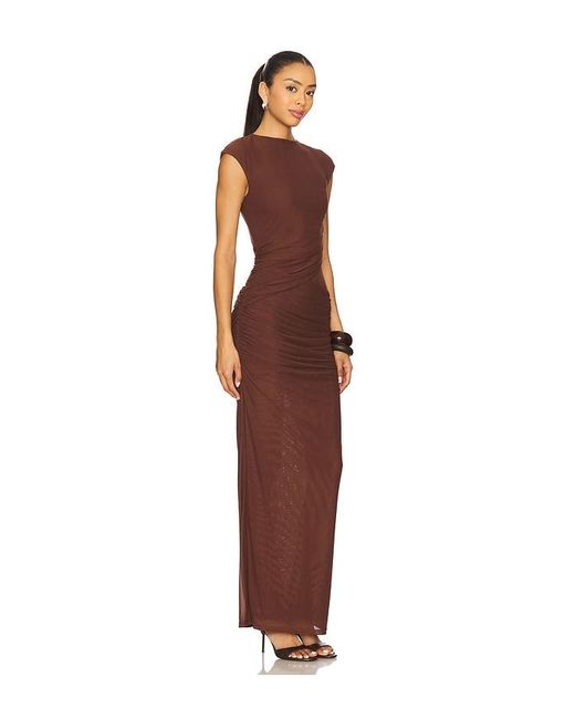 ROBE MAXI LORELAI en Chocolate SNDY'S en coloris Brown