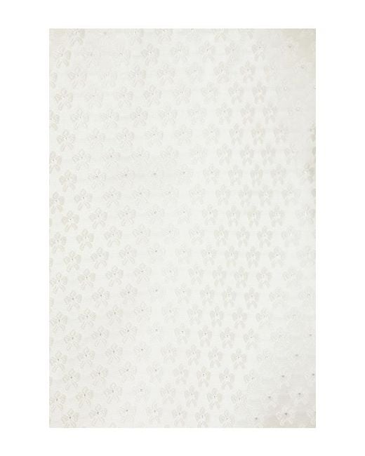 Amanda Uprichard White Bowery Dress