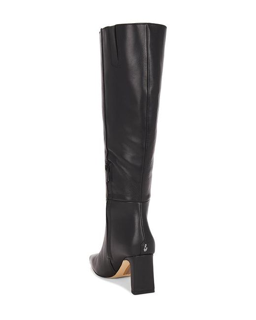 Sam Edelman Black Wide Calf Sylvia Boot