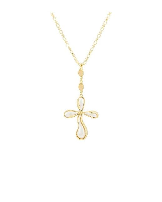 petit moments White Amulet Necklace