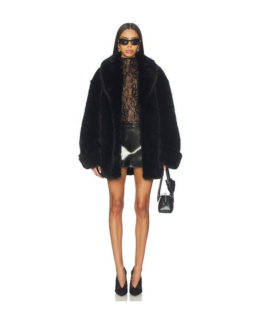 Lovers + Friends Black Demi Mini Skirt