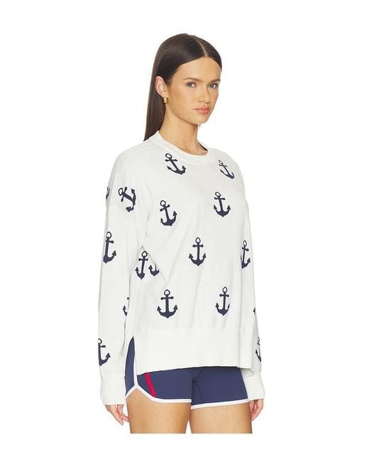 Beach Riot White Callie Sweater