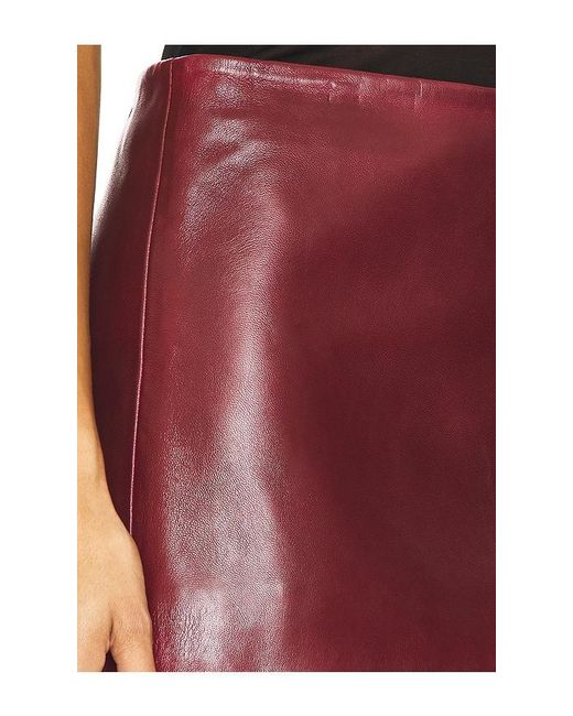 Lamarque Red Thalia Skirt