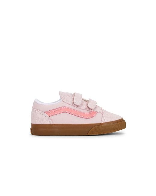 Vans Pink Toddlers Old Skool V Sneaker