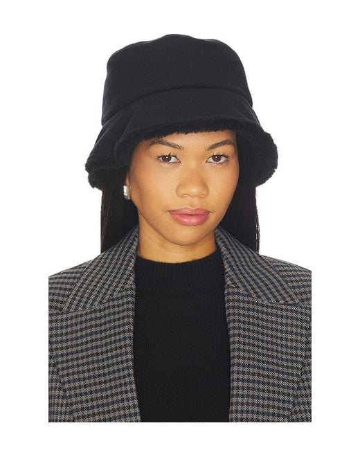 FAVORITE DAUGHTER Black Bucket Hat
