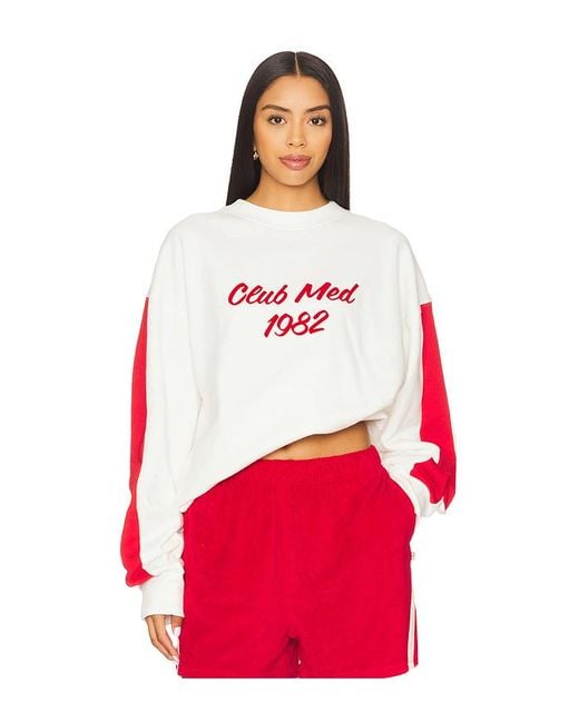 Araminta James Red Sweatshirt Club