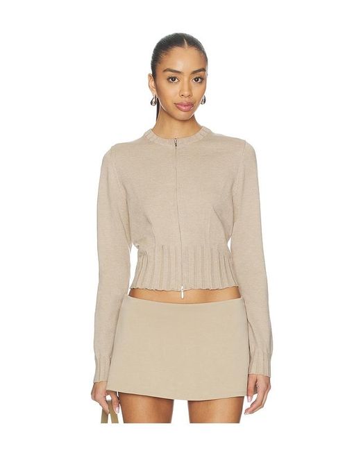 geel Natural Dennis Cardigan