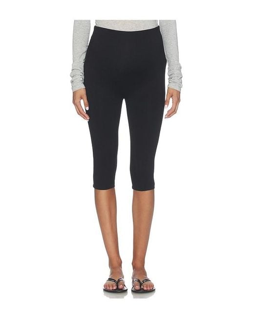 BUMPSUIT Black The Cotton Capri Legging