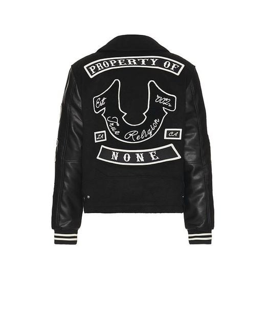 Leather Jacket True Religion Bomber Jacket Mens Shop True Religion