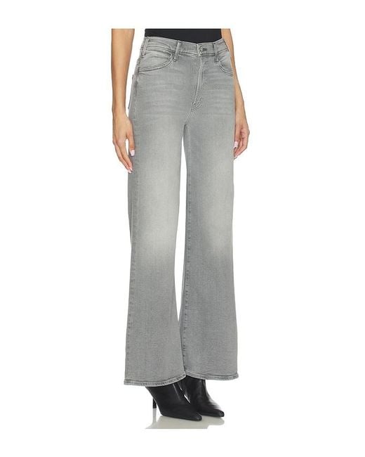 Mother Gray The Hustler Roller Skimp Jeans