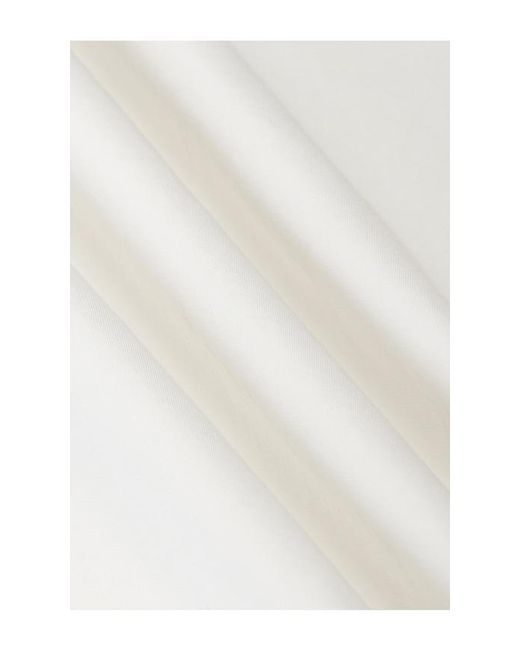 GRLFRND White Kacey Pull On Wide Leg