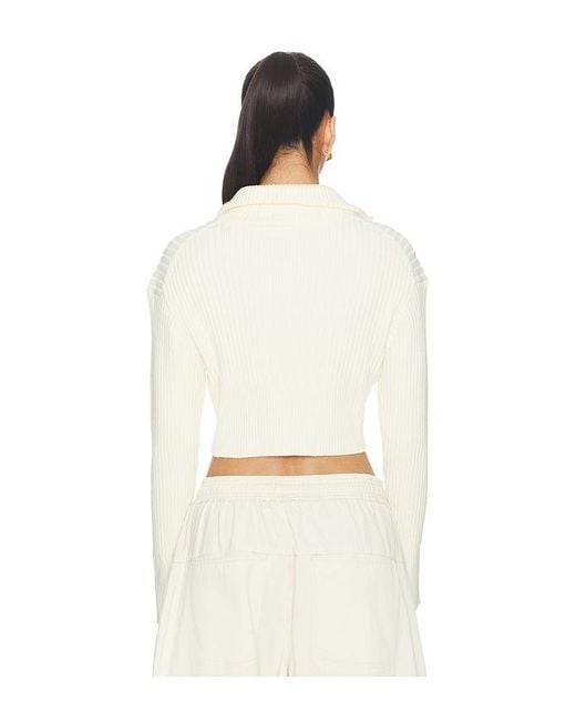 Lioness White Priority Knit Cardigan