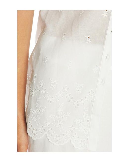 Elodie the Label White Giselle Top