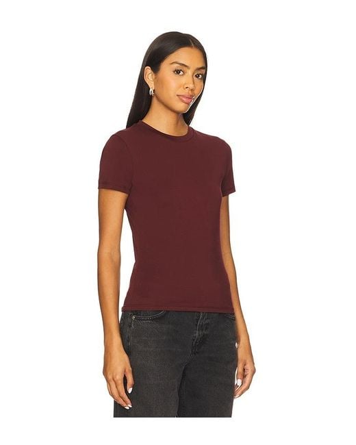 Theory Tiny Basic Tee Red