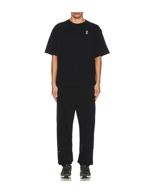 On Shoes Black Club Pants for men
