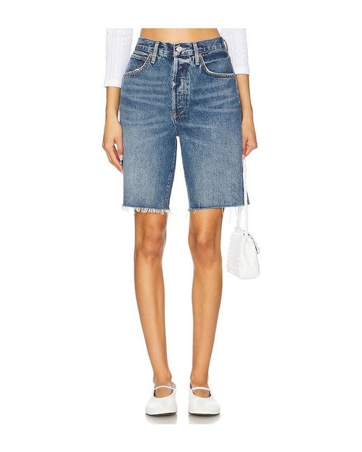 Agolde Blue 90's Short