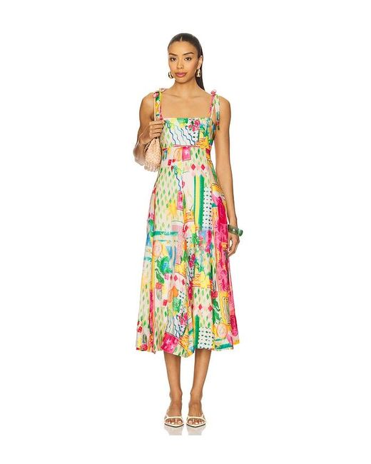 Astr White Midi-Kleid Shiann