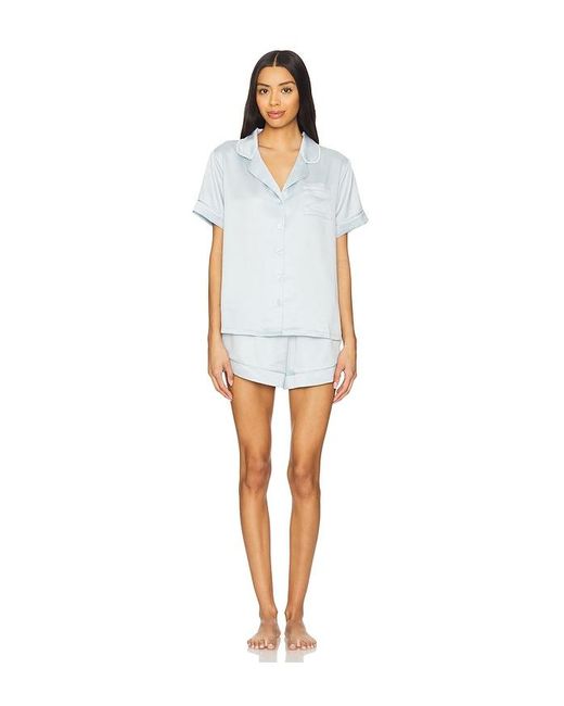 Flora Nikrooz White Pearl Short Set