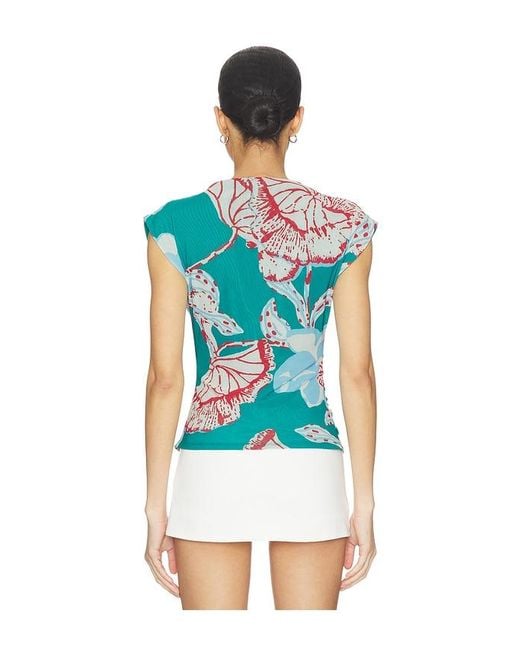 Cleobella Blue Ellie Top