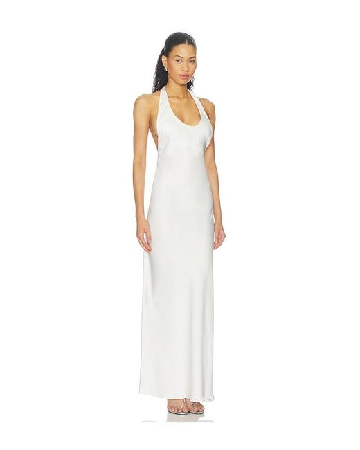 Lioness White Bare Maxi Dress