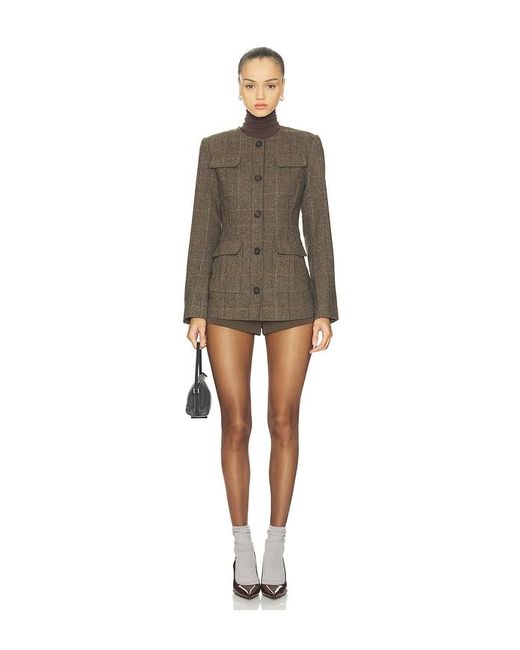 FAVORITE DAUGHTER Brown Spencer Jacket