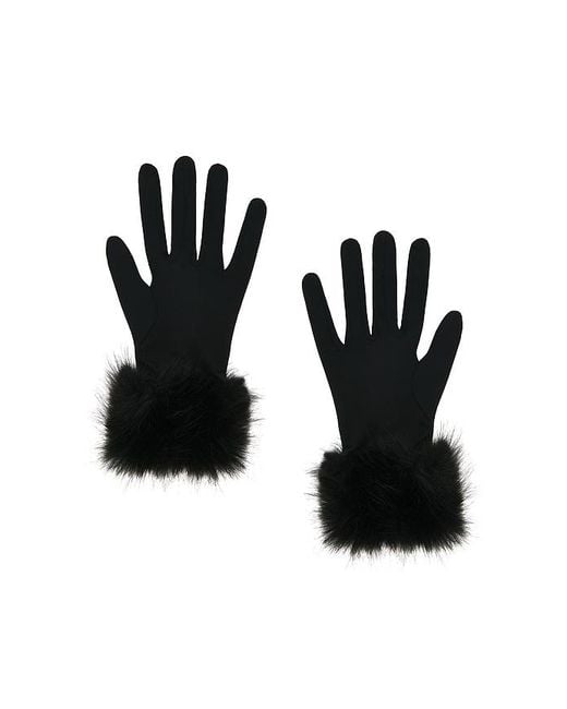 Bronx and Banco Black Short Spandex Glove