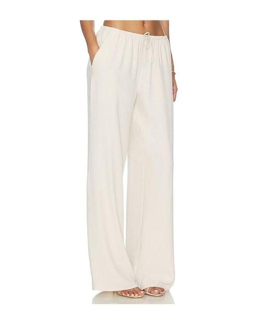 Lovers + Friends White Lilith Pant