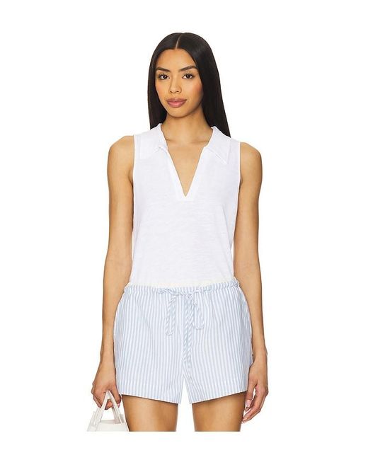 Nation Ltd Roberta カラータンクトップ White