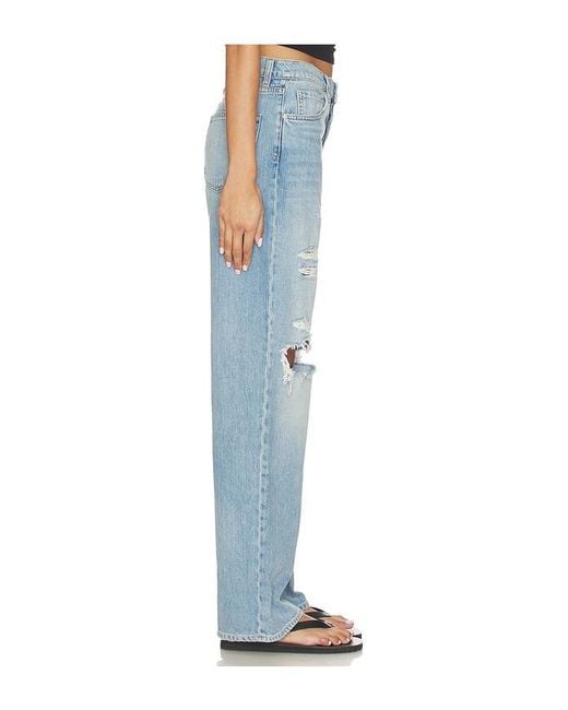 GRLFRND Blue Bella Low Rise Boyfriend