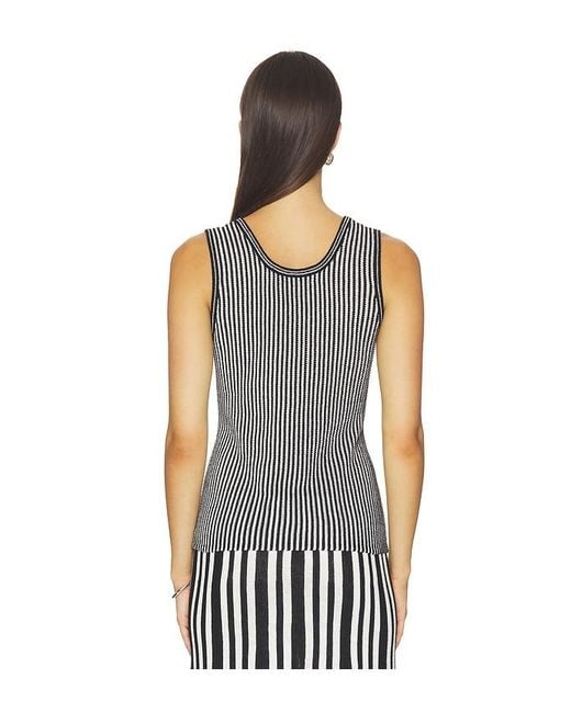 Proenza Schouler Black Lennox Top