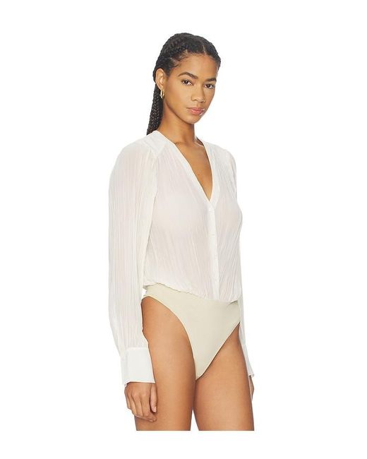 FAVORITE DAUGHTER White Change Me Bodysuit