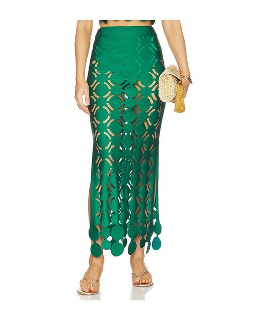 Ancora Green Bora Skirt