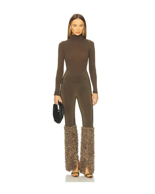 Norma Kamali Multicolor Curly Spat Legging