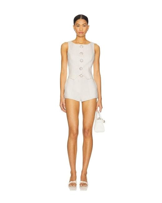 MAJORELLE White Hadlee Top